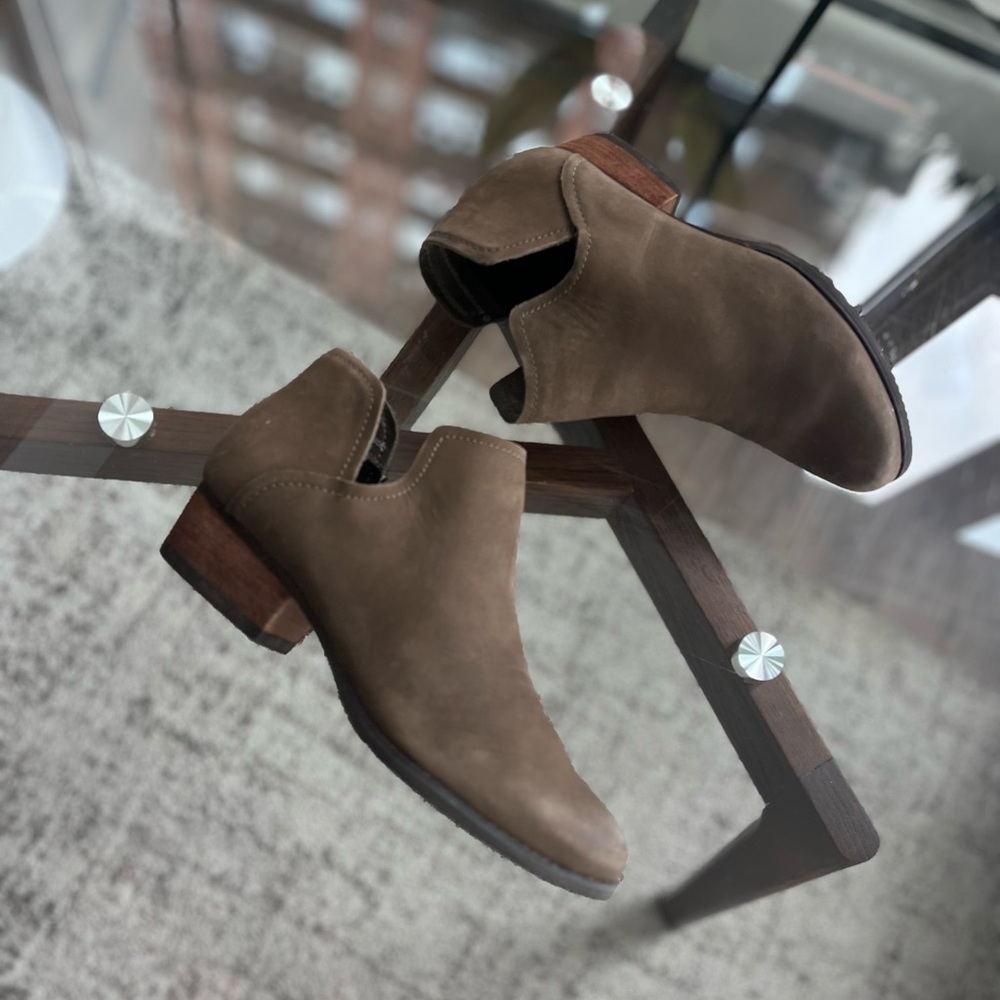 Blondo Women's Tan Ankle new Winter Business Casual Booties Sz 5.5